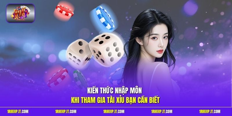 Kiến thức nhập môn khi tham gia tài xỉu bạn cần biết 